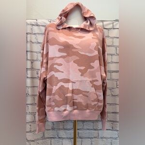 Pink Victoria Secret Size:M Women Camo Hoodie60% Cotton Excellent